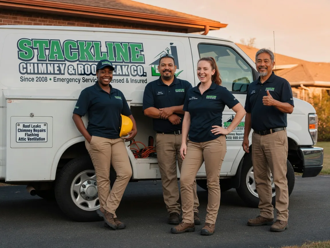 Chimney flashing repair company in Forest City, IA
